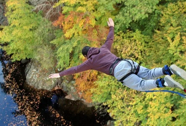 bungee at Killiecrankie Things to do in Scotland